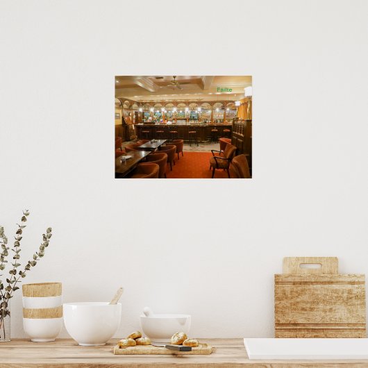 Iers afbeelding Pub voor poster (Keuken)