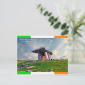 Iers afbeelding voor briefkaart (Staand voorkant)
