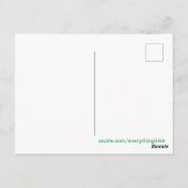 Iers afbeelding voor briefkaart (Achterkant)