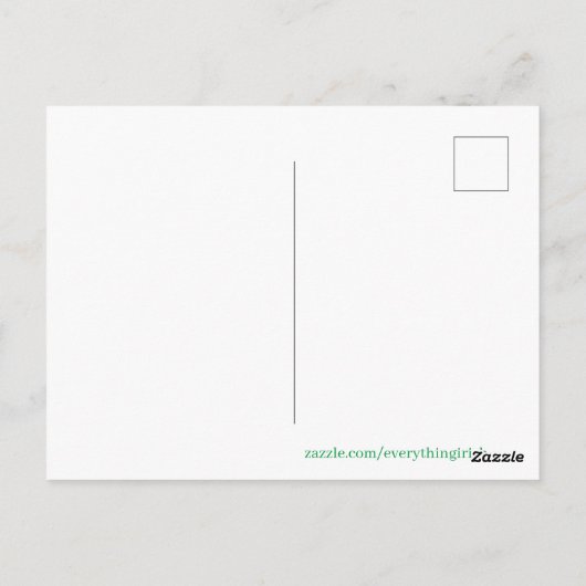 Iers afbeelding voor Briefkaart (Achterkant)