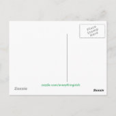 Iers afbeelding voor briefkaart (Achterkant)