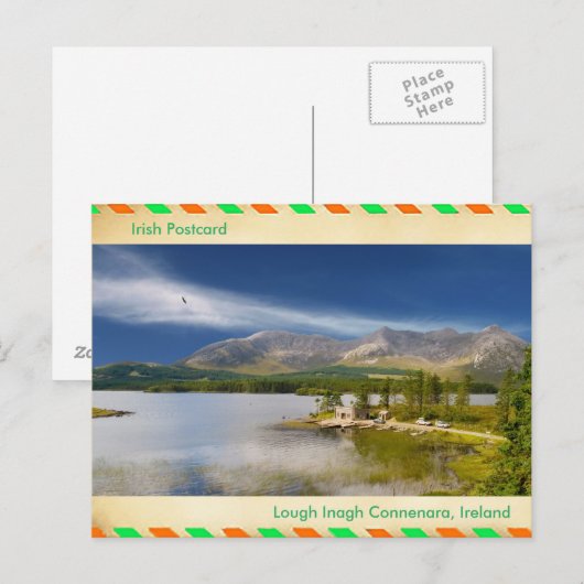 Iers afbeelding voor briefkaart (Voorkant / Achterkant)