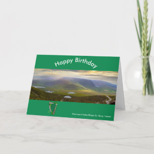 Iers Afbeelding voor de Birthday-Greeting Card Kaart
