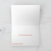 Iers afbeelding voor het wenskaart van Birthday Kaart (Binnen)