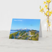 Iers afbeelding voor het wenskaart van Birthday Kaart (Gele Bloem)