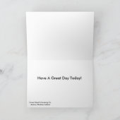 Iers afbeelding voor het wenskaart van Birthday Kaart (Binnen)