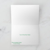 Iers afbeelding voor het wenskaart van Birthday Kaart (Binnen)