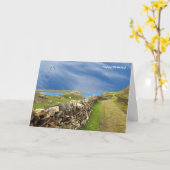 Iers afbeelding voor het wenskaart van Birthday Kaart (Gele Bloem)