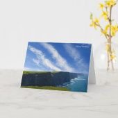 Iers afbeelding voor het wenskaart van Birthday Kaart (Gele Bloem)