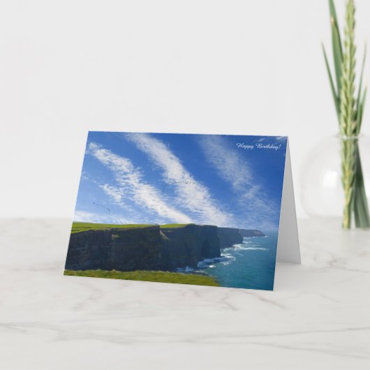 Iers afbeelding voor het wenskaart van Birthday Kaart (Voorkant)