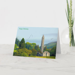 Iers afbeelding voor het wenskaart van Birthday Kaart