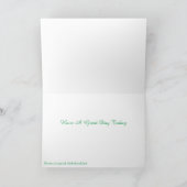 Iers afbeelding voor het wenskaart van Birthday Kaart (Binnen)