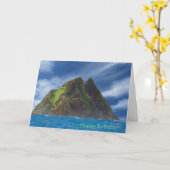 Iers afbeelding voor het wenskaart van Birthday Kaart (Gele Bloem)