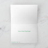 Iers afbeelding voor het wenskaart van Birthday Kaart (Binnen)