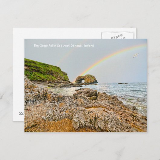 Iers afbeelding voor klassieke witte mok briefkaart (Voorkant / Achterkant)