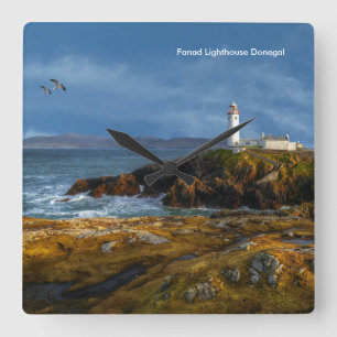 Iers afbeelding voor Square-Wall-Clock Vierkante Klok