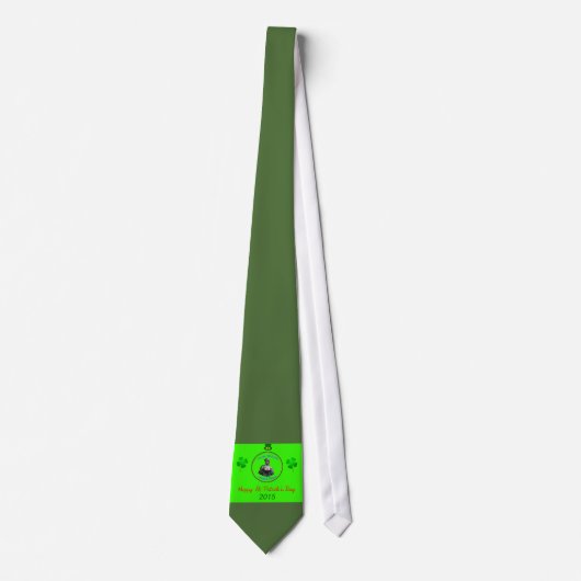 Iers Afbeelding voor St. Patrick's Day Stropdas (Voorkant)
