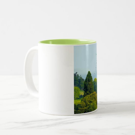 Iers afbeelding voor tweetonige Mok (Voorkant links)