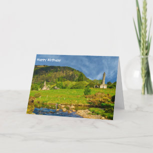 Iers afbeelding voor verjaardagswenskaart kaart