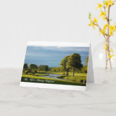 Iers Afbeelding wenskaart Kaart (Gele Bloem)