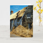 Iers Afbeelding wenskaart Kaart (Gele Bloem)