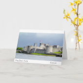 Iers Afbeelding wenskaart Kaart (Gele Bloem)