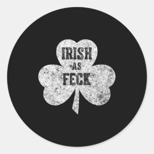 Iers Als Feck Saint Patrick Day Gif Ronde Sticker