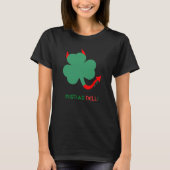 Iers als hel unieke Shamrock St. Pats Day T-shirt (Voorkant)