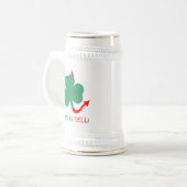 Iers als Hell St. Paddys Grappige nieuwigheid Sham Bierpul (Voorkant links)