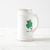 Iers als Hell St. Paddys Grappige nieuwigheid Sham Bierpul (Voorkant rechts)
