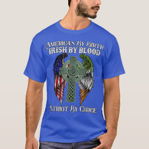 Iers Amerikaan door geboorte Iers door bloedstooko T-shirt