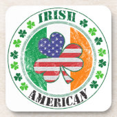Iers Amerikaans Bier Onderzetter (Voorkant)