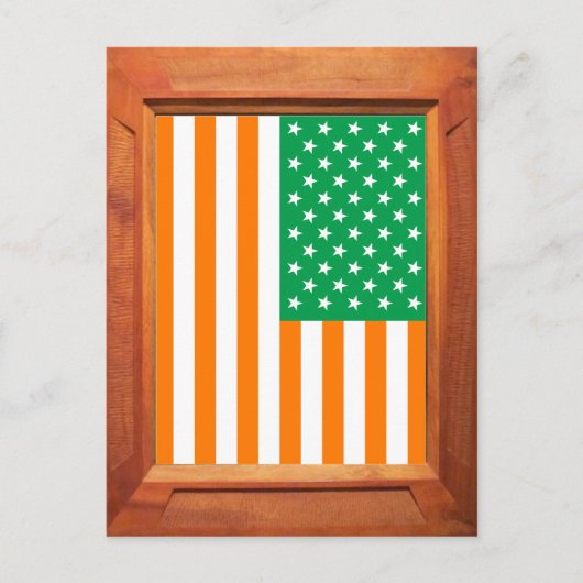 Iers Amerikaans Briefkaart (Voorkant)