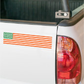 Iers Amerikaans Bumpersticker (Op Truck)