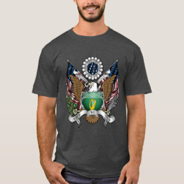 Iers Amerikaans Crest T-shirt