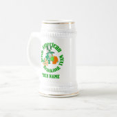 Iers Amerikaans drink team, St Patrick's day Bierpul (Voorkant links)