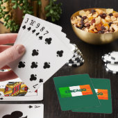Iers-Amerikaans erfgoed vieren Pokerkaarten (Insitu)