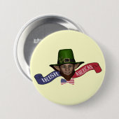 Iers Amerikaans grappig patriottisch Ronde Button 7,6 Cm (Voorkant /achterkant)