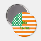Iers Amerikaans Magneet (Voorkant / Achterkant)