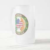 Iers Amerikaans Matglas Bierpul (Voorkant links)