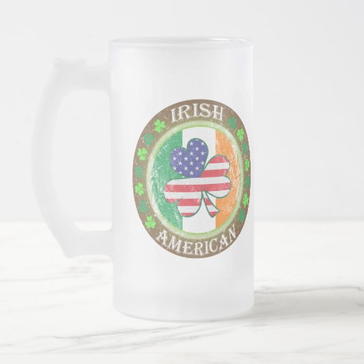 Iers Amerikaans Matglas Bierpul (Links)