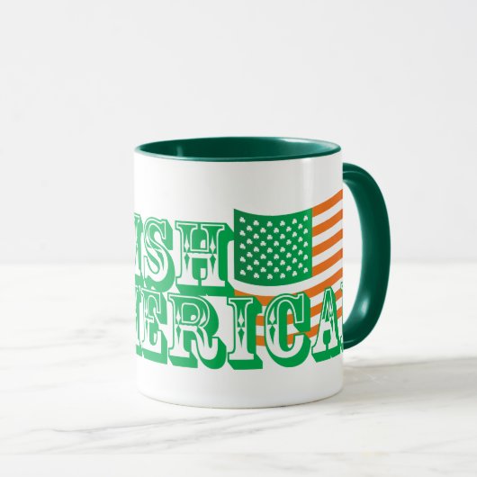 Iers Amerikaans Mok (Voorkant rechts)