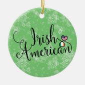 Iers-Amerikaans Ornament voor kerstbomen (Voorkant)