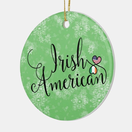 Iers-Amerikaans Ornament voor kerstbomen (Links)