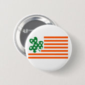 Iers Amerikaans Ronde Button 5,7 Cm (Voorkant /achterkant)
