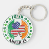 Iers Amerikaans Sleutelhanger (Achterkant)