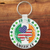 Iers Amerikaans Sleutelhanger (Voorkant)
