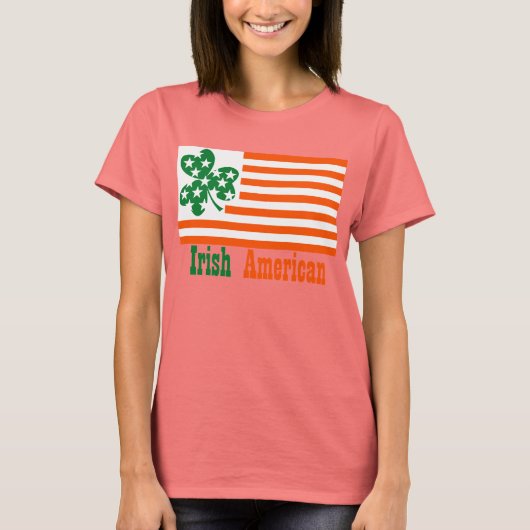 Iers Amerikaans T-shirt (Voorkant)