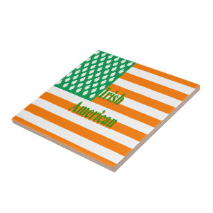 Iers Amerikaans Tegeltje