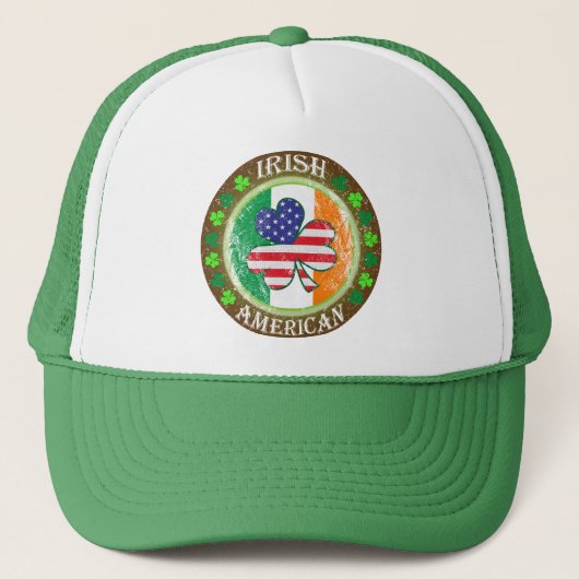 Iers-Amerikaans Trucker Pet (Voorkant)